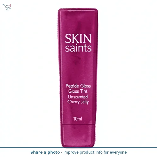 Skin Saints Peptide Gloss Tint Unscented Cherry Jelly 10ml