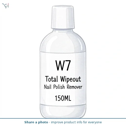 W7 Total Wipeout Nail Polish Remover 150Ml