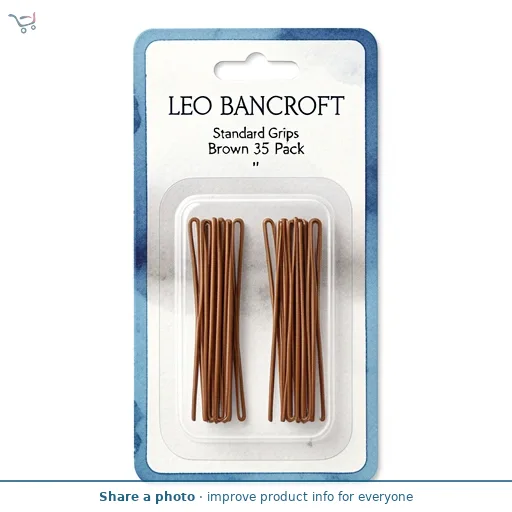 Leo Bancroft Standard Grips Brown 35 Pack