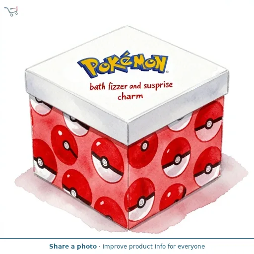 Pokemon bath fizzer and surprise charm