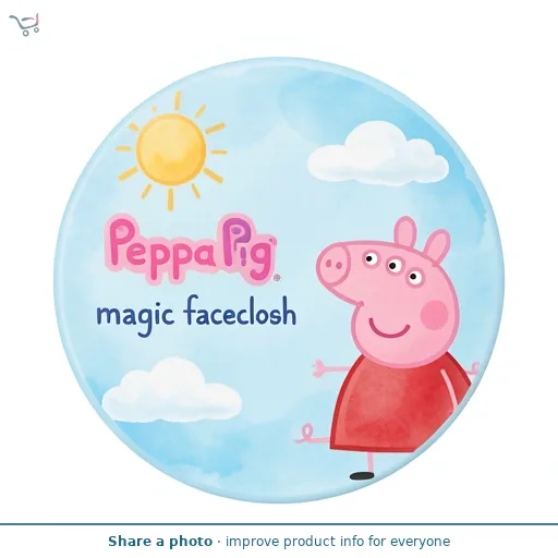 Peppa Pig Magic Facecloth