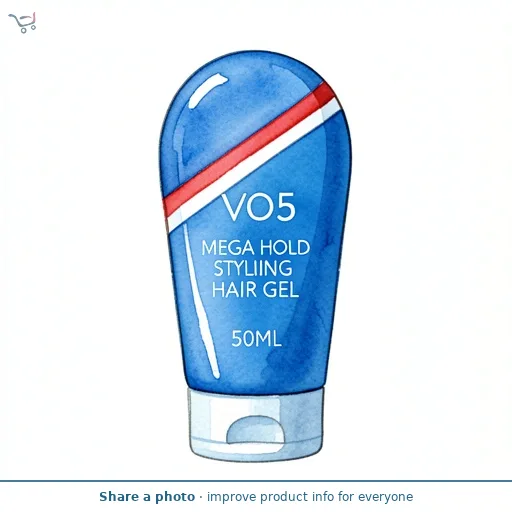 Vo5 Mega Hold Styling Hair Gel 50Ml