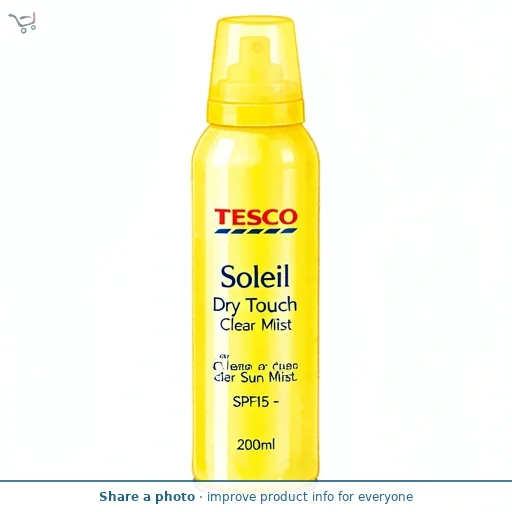 Tesco Soleil Dry Touch Clear Sun Mist SPF15 - 200ml