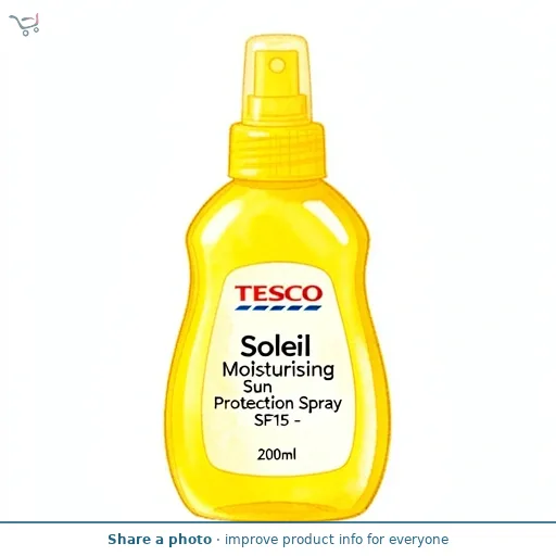 Tesco Soleil Moisturising Sun Protection Spray SPF15 - 200ml