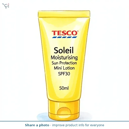 Tesco Soleil Moisturising Sun Protection Mini Lotion SPF30, 50ml