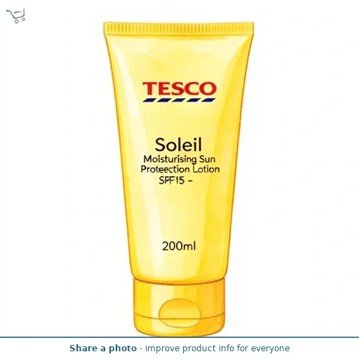 Tesco Soleil Moisturising Sun Protection Lotion SPF15 - 200ml