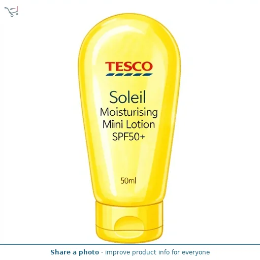 Tesco Soleil Moisturising Sun Protection Mini Lotion SPF50+ - 50ml