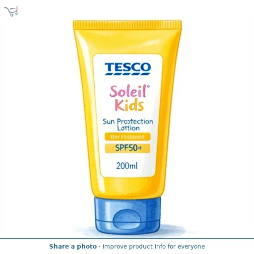 Tesco Soleil Kids Sun Protection Lotion SPF50+ 200ml.