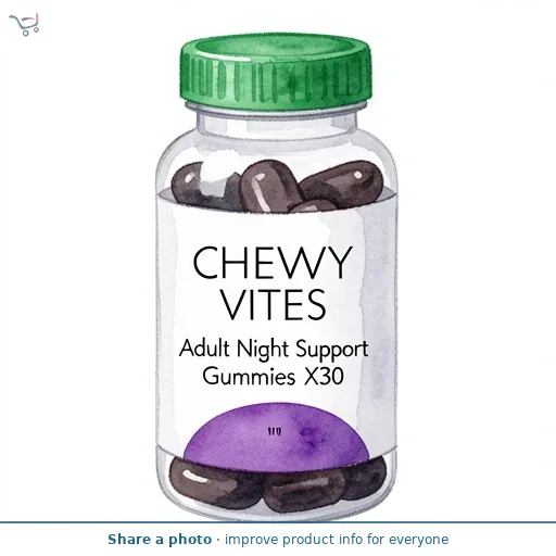 Chewy Vites Adult Night Support Gummies X30