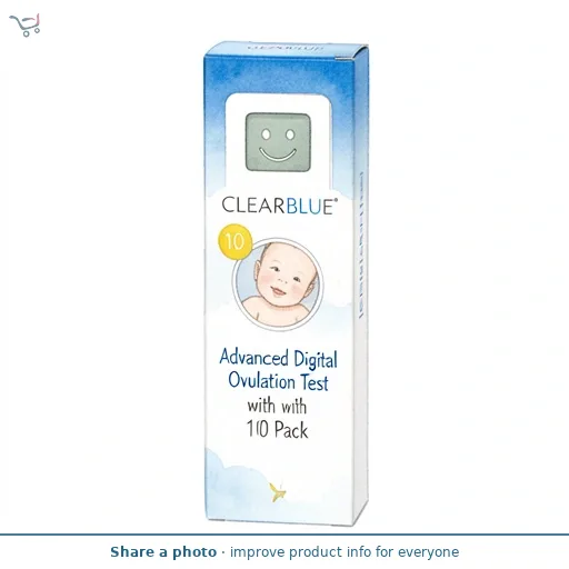 Clearblue Advanced Digital Ovulation Test with 10 Pack