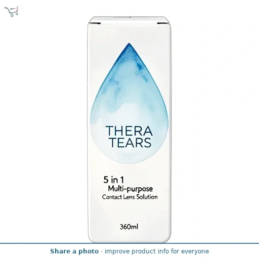 Thera Tears 5 in 1 Multi-purpose Contact Lens Solution 360ml