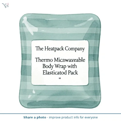 Thermo Microwaveable Body Wrap with Elasticatod Pack