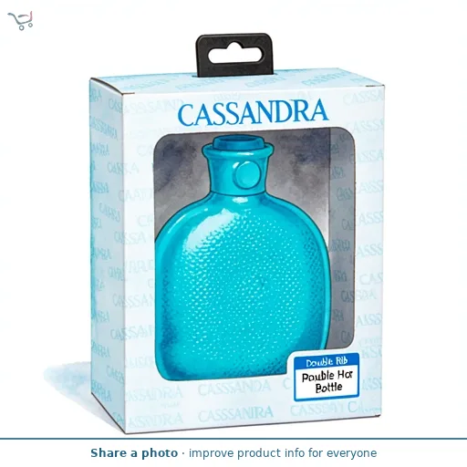 Cassandra Double Rib Hot Water Bottle