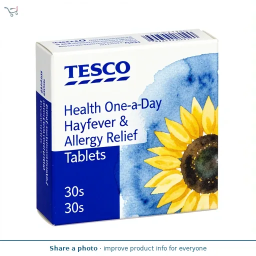 Tesco Health One-a-Day Hayfever & Allergy Relief Tablets 30s