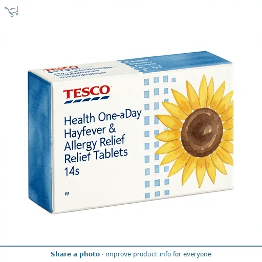 Tesco Health One-a-Day Hayfever & Allergy Relief Tablets 14s