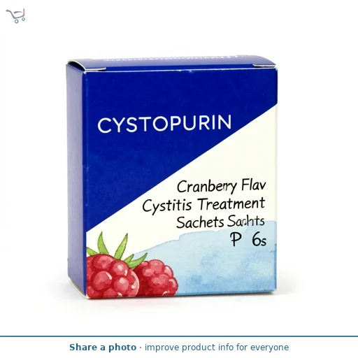 Cystopurin Cranberry Flavoured Cystitis Treatment Sachets P 6s