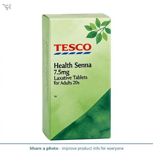 Tesco Health Senna 7.5mg Laxative Tablets for Adults 20s