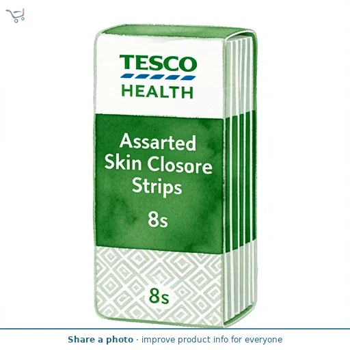 Tesco Health Assorted Skin Closure Strips 8s