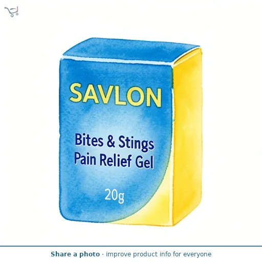 Savlon Bites & Stings Pain Relief Gel 20g