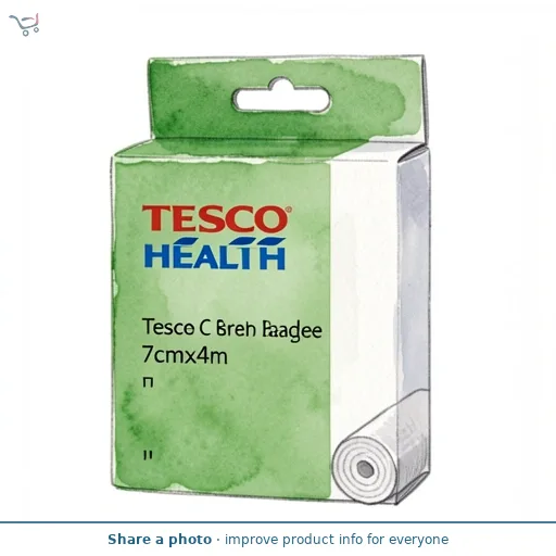 Tesco Crepe Bandage 7cmx4m