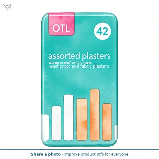 Keep It Handy Assorted Plasters Pack 42pk