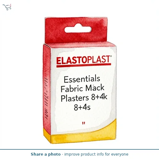 Elastoplast Essentials Fabric Mix Pack Plasters 8+4s