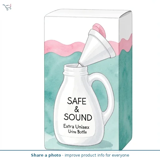 Safe & Sound Extra Unisex Urine Bottle