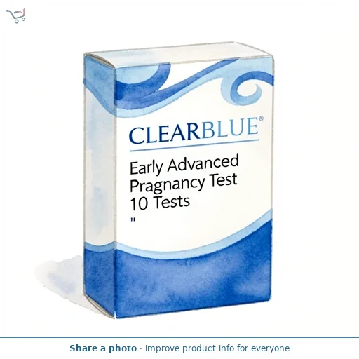 Clearblue Early Advanced Pregnancy Test 10 Tests
