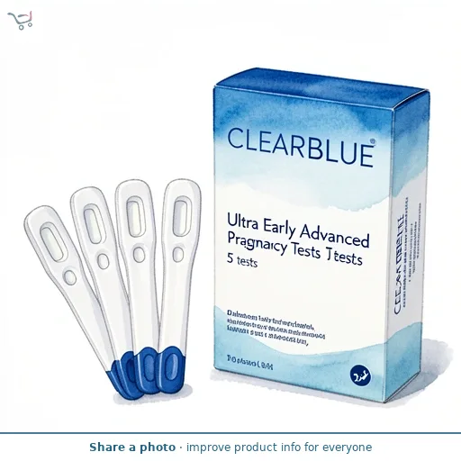 Clearblue Ultra Early Advanced Pregnancy Tests 5 tests