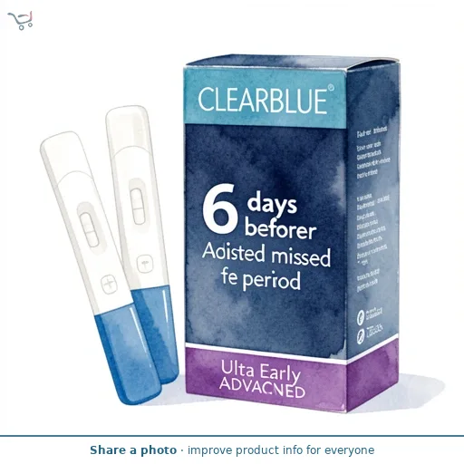 Clearblue Ultra Early Advanced Pregnancy Test 2 Tests