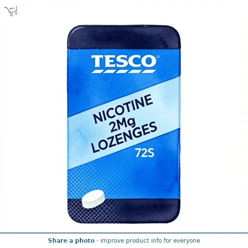 Tesco Nicotine 2Mg Lozenges 72S