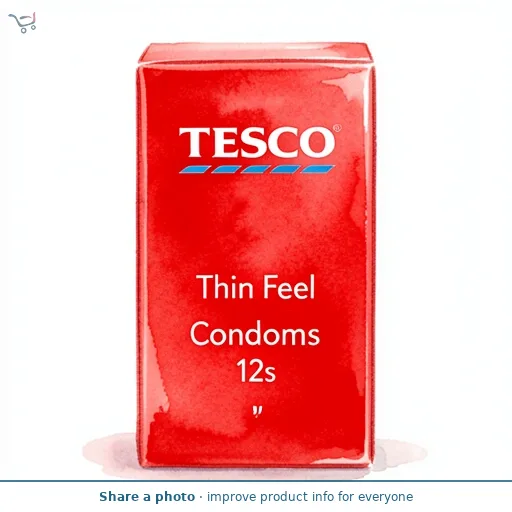 Tesco Thin Feel Condoms 12s
