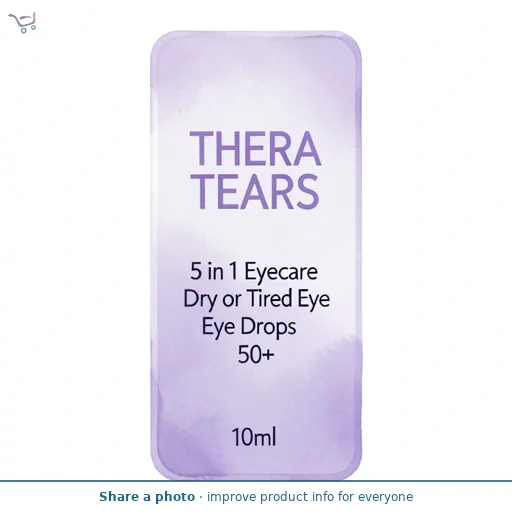 Thera Tears 5 in 1 Eyecare Dry or Tired Eye Drops 50+ 10ml