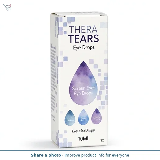 Thera Tears Screen Eyes Eye Drops 10Ml