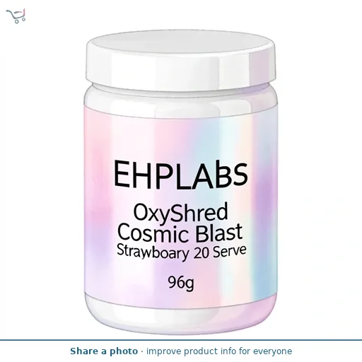 EHPlabs OxyShred Cosmic Blast Strawberry 20 Serve 96g