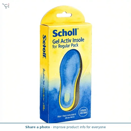 Scholl Gel Activ Insole for Men - Regular Pack
