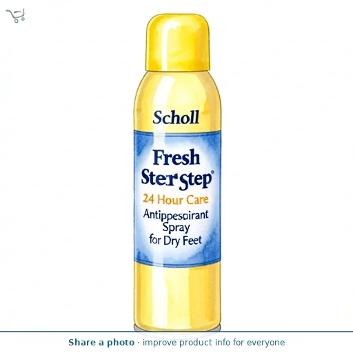 Scholl Fresh Step 24 Hour Care Antiperspirant Spray for Dry Feet