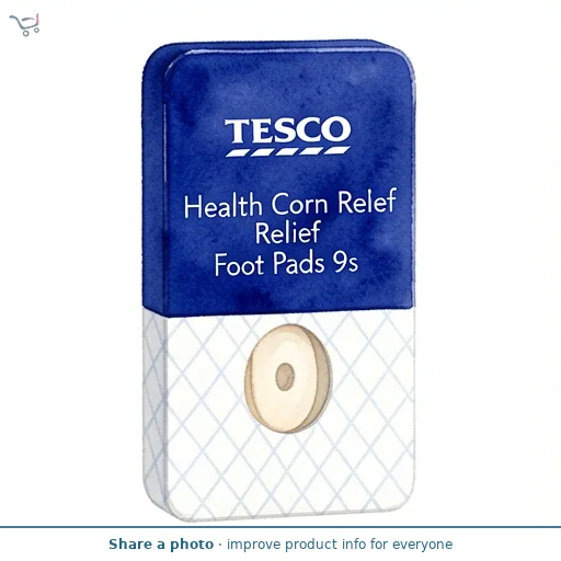 Tesco Health Corn Relief Foot Pads 9s