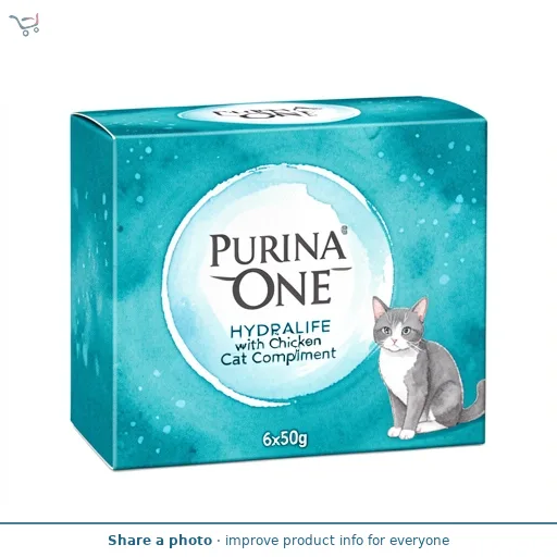 Purina One Hydralife Chicken Cat Supplements 6 x 50g