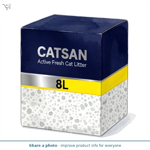 CATSAN Active Fresh Cat Litter 8L