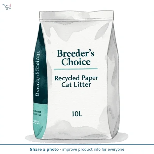 Breeder's Choice Paper Cat Litter 10L