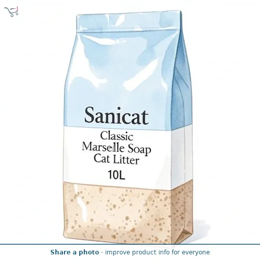 Sanicat Classic Marseille Soap Cat Litter 10L