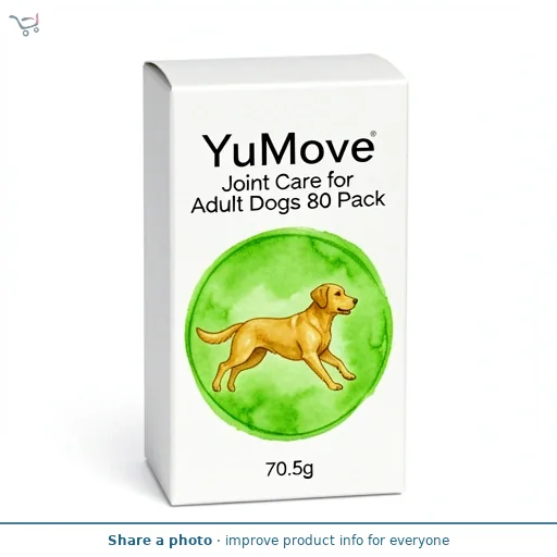 YuMOVE Joint Care for Adult Dogs 80 Pack 70.5g