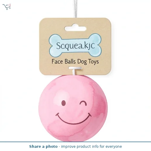 Wagtastic Face Balls Dog Toys