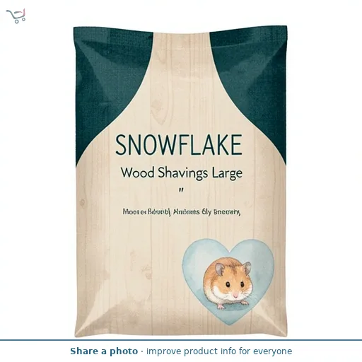 Snowflake Wood Shavings Large
