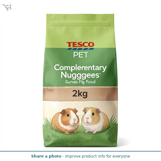 Tesco Complementary Nuggets Guinea Pig Food 2kg