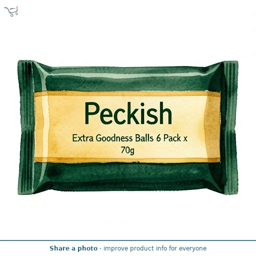 Peckish Extra Goodness Balls 6 Pack x 70g