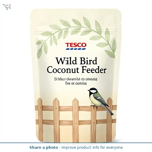 Tesco Wild Bird Coconut Feeder