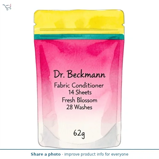 Dr. Beckmann Original Fresh Blossom Fabric Conditioner Sheets x14 62g