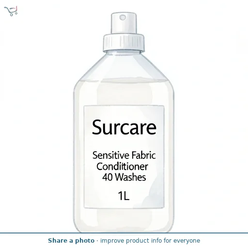 Surcare Sensitive Fabric Conditioner 40 Washes 1L